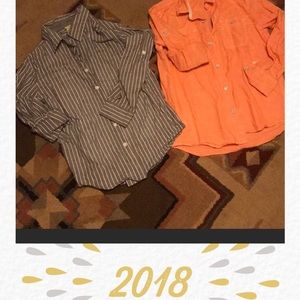 Set of 2 boys shirts!!